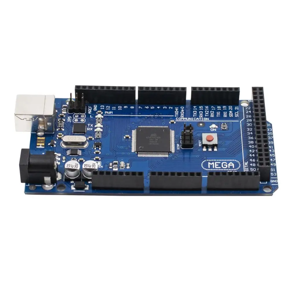 10 шт./лот Mega 2560 R3 плата с USB кабелем ATMega ATMega16U2 чип для интегрированного драйвера