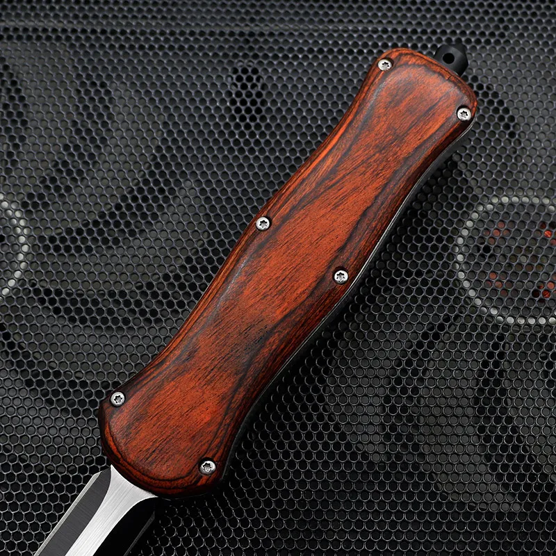 Охотничий нож SF тактический складной клинок из дерева двойного действия с