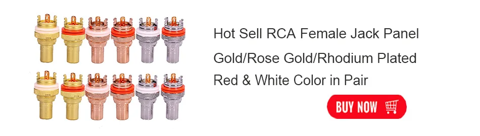 100 шт./лот разъем RCA позолоченный гнездо припоя провода разъем RCA Панель Крепление Шасси