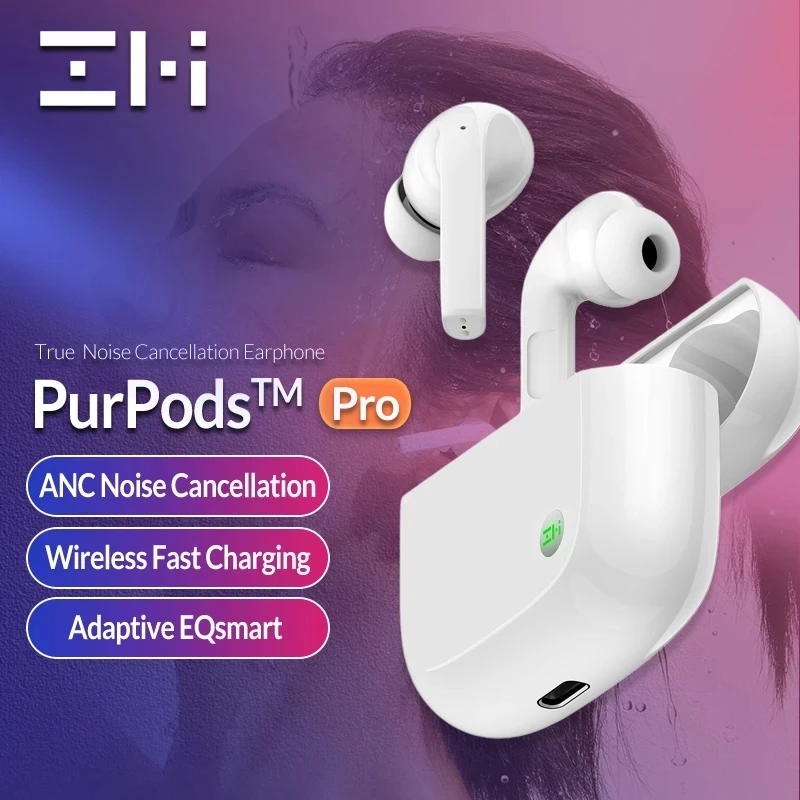 ZMI PurPods Pro Bluetooth 5 2 Беспроводной ANC Наушники Водонепроницаемый Функцию быстрой
