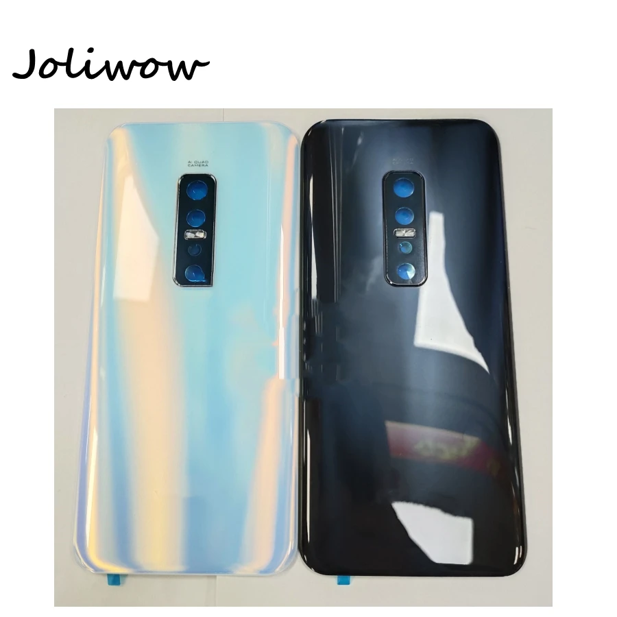 Para Vivo V17 de bater&iacute;a Pro de la puerta de la cubierta de funda carcasa trasera de vidrio de caso con lente para vivo V17 Pro carcasa trasera para bater&iacute;a de 6,44 pulgadas-1