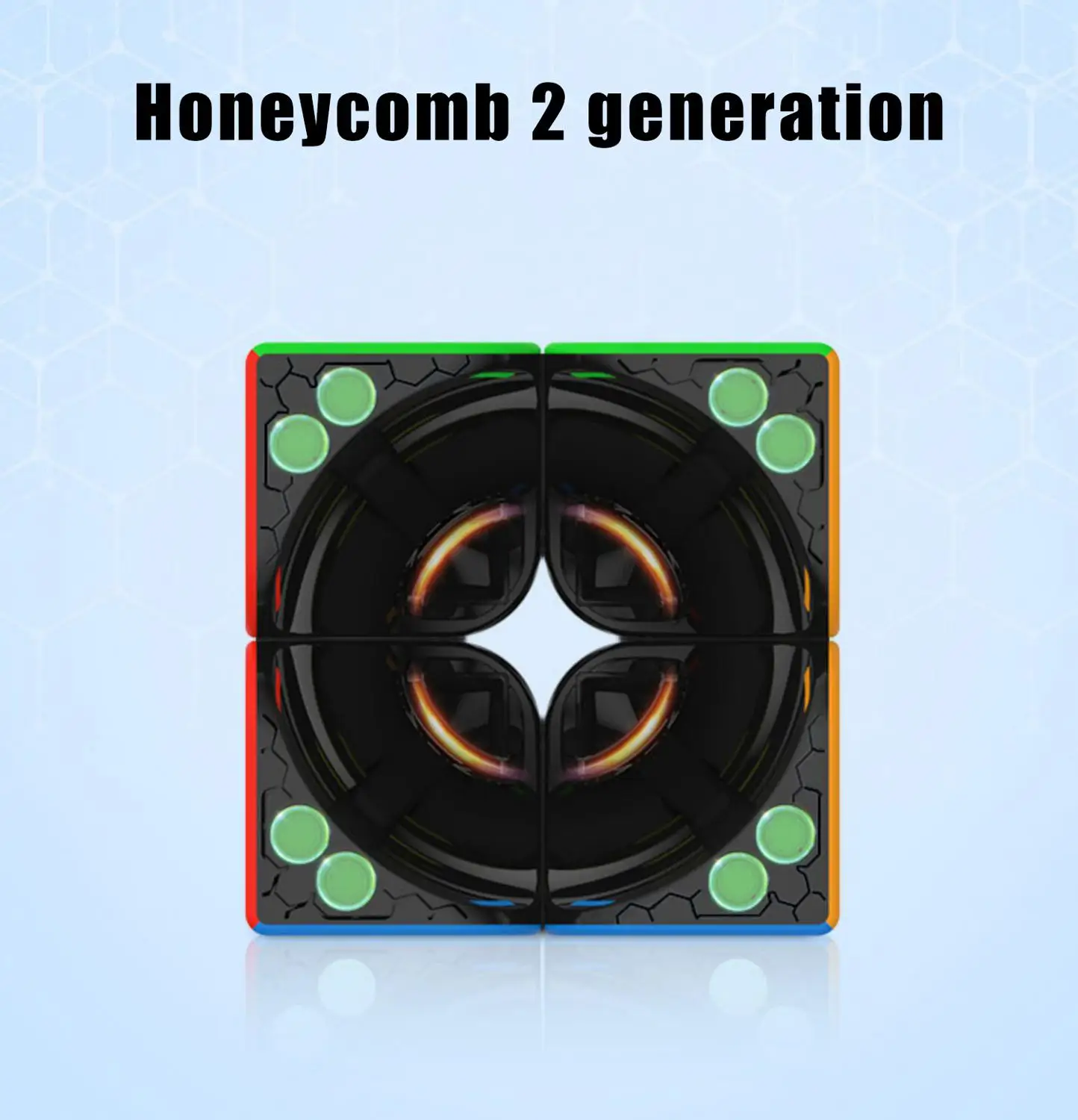 

Original GAN251 M 2x2x2 Magnetic Speed Cube Professtional Stickerless Magnets Puzzle Cube Magico2x2 Educational Toys For Kid