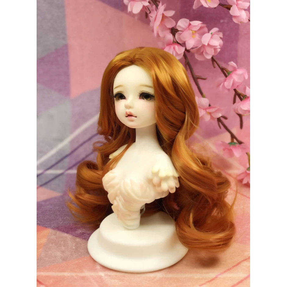 Allaosify 1/3 1/4 1/6 1/8 BJD волос мульти Цвет SD кукла парик|Куклы| |