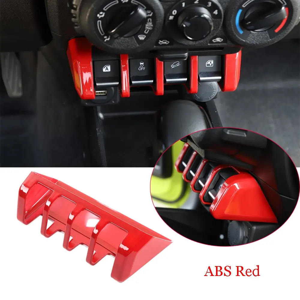 ABS Window Lift Switch Button Panel Trim For Suzuki Jimny 2019-2020 Car parts | Автомобили и мотоциклы
