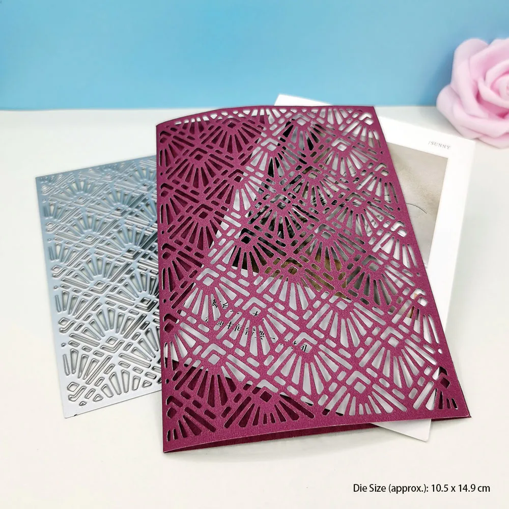 

Decorative Patter Metal Cutting Dies Scrapbooking Embossing Folders For DIY Album Card Making Craft Stencil Greeting Photo Paper