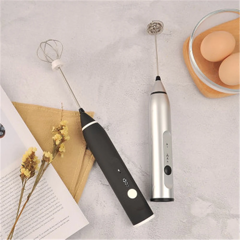 

Mini Coffee Electric Whisk Mixer Portable USB Charging Egg Beater Multi Milk Blender Cream Stirrer Butter Blender Baking Tools