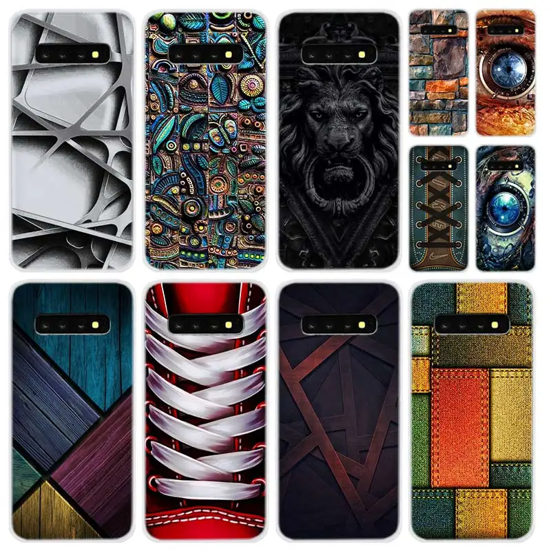 

Мягкий силиконовый чехол для Samsung Galaxy S21 S20 Uitra S10 S9 S8 Plus Lite Ultra S20fe S10e S7Edge с абстрактным изображением