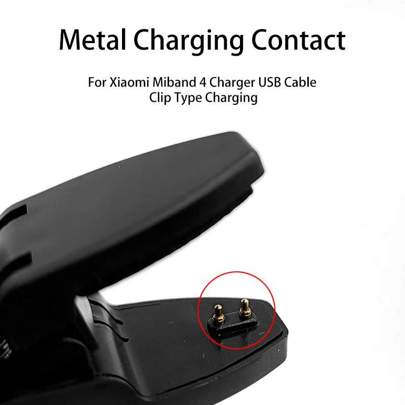 Зарядный USB кабель для Xiaomi Miband 4 Сменный Адаптер зарядного устройства Mi Band смарт