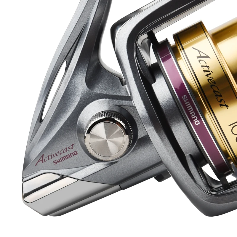 

New SHIMANO ACTIVECAST Surfcast Reel 1050 1060 1080 1100 1120 4+1BB 3.8:1 Gear Ratio Saltwater Beach Spinning Surf Fishing Reel