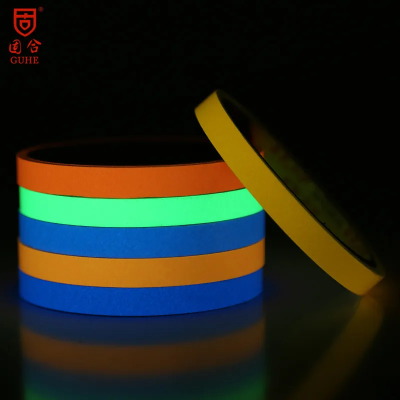 

3M 10mm Luminous Tape Night Vision Glow In Dark Self-adhesive Warning Tape Safety Security Home Decoration Tapes