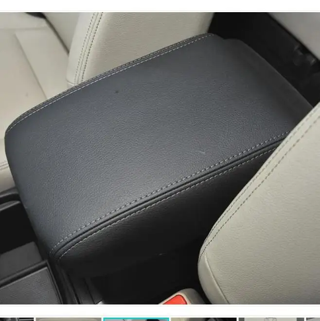 

For Honda CRV 2012 2013 2014 2015 2016 / 2017-2021 Customzied Microfibre Leather Center Armrest Cover Car accessories interior