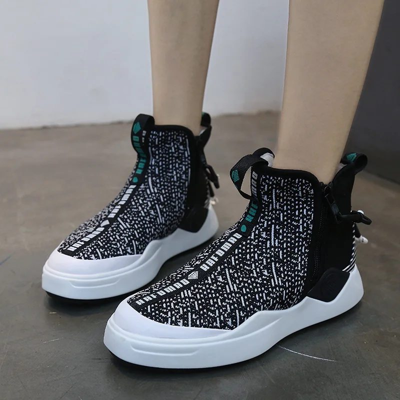 Женские холщовые кроссовки Weweya контрастных цветов уличная прогулочная обувь