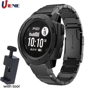 Ремешок из нержавеющей стали для смарт-часов Garmin Indexmethod S60Forerunner 935 945