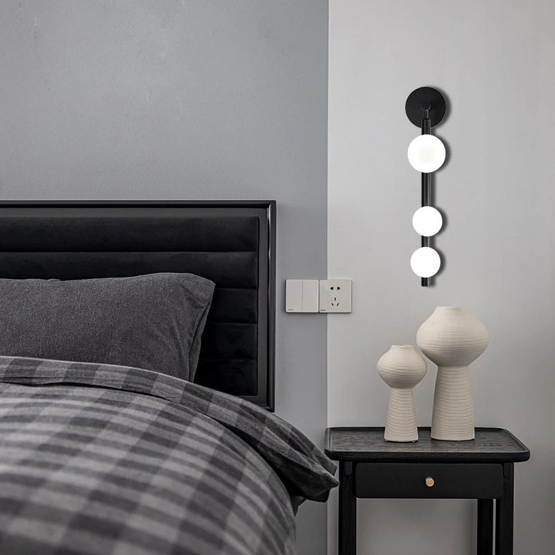 Artpad Lighting-Decorative Wall-Sconces-Light for Corridor Bathroom TV Background Golden Black Metal Wall Mirror Vanity Light G9 | Лампы и