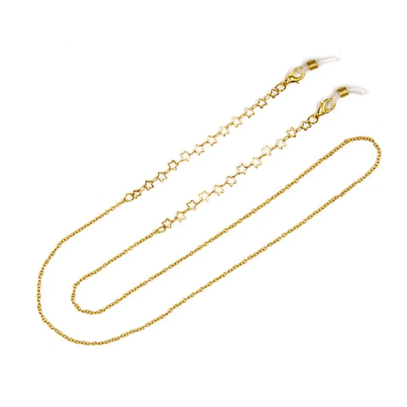 75cm-W1 Novelty Conch Shell Reading Glasses Chain Sunglasses Eyewears Cord Holder Neck Strap Rope Necklace Eyeglass String Lanyard - Цвет: 75cm-W1