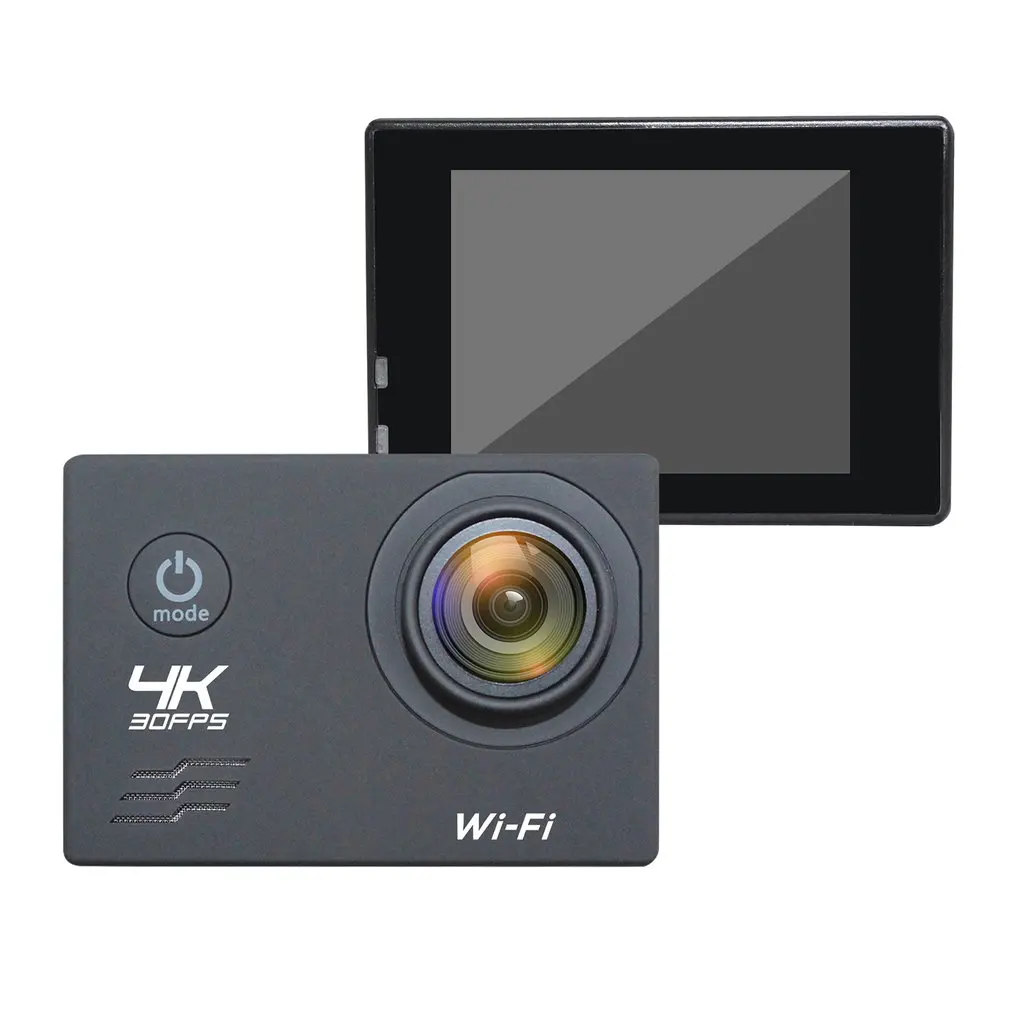 HD 4K 1080p WIFI Водонепроницаемая Спортивная экшн-видеокамера подходит для крепления