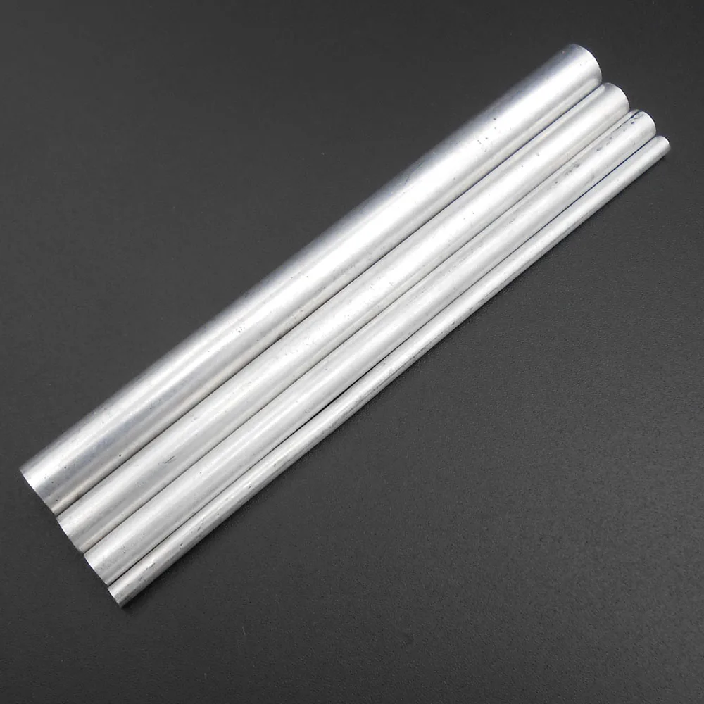 

10 шт., полые алюминиевые круглые трубки, 10 см, 3 х2 мм, 5 х3 мм, 6 х4 мм, 8 Х5 мм