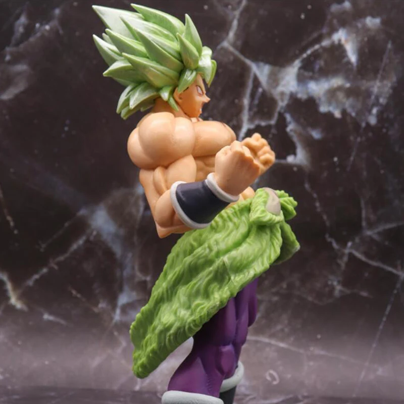 

Dragon Baii Figura Dragon Ball Saiyan Broly150mm PVC Anime Action Figures Super Carved Wu Yong Broly Model Toy Decoration Gift
