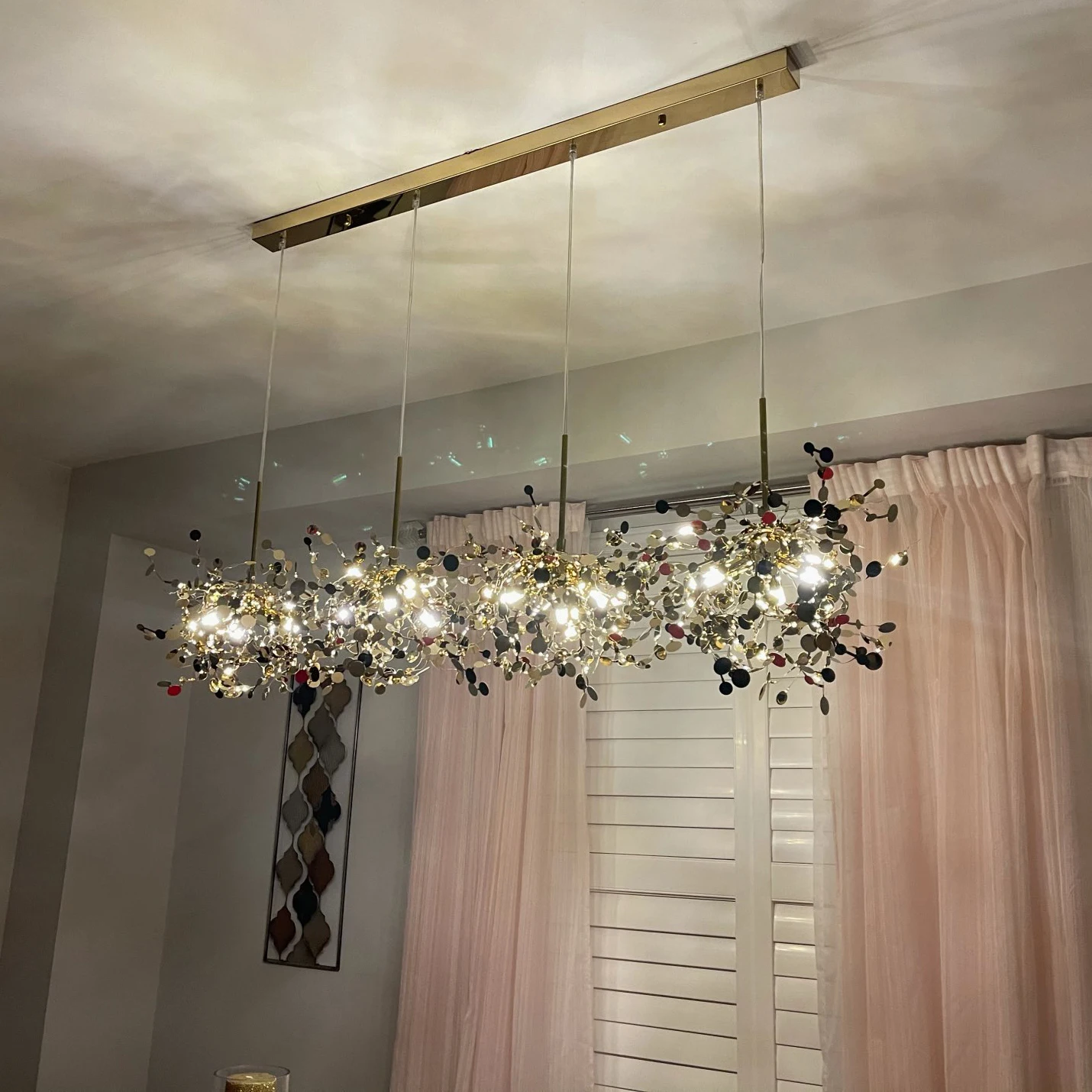 

Modern pendant lights stainless steel Shade Dining room Pendant Lamp led luminaire suspendu Restaurant Living loft Light Fixture