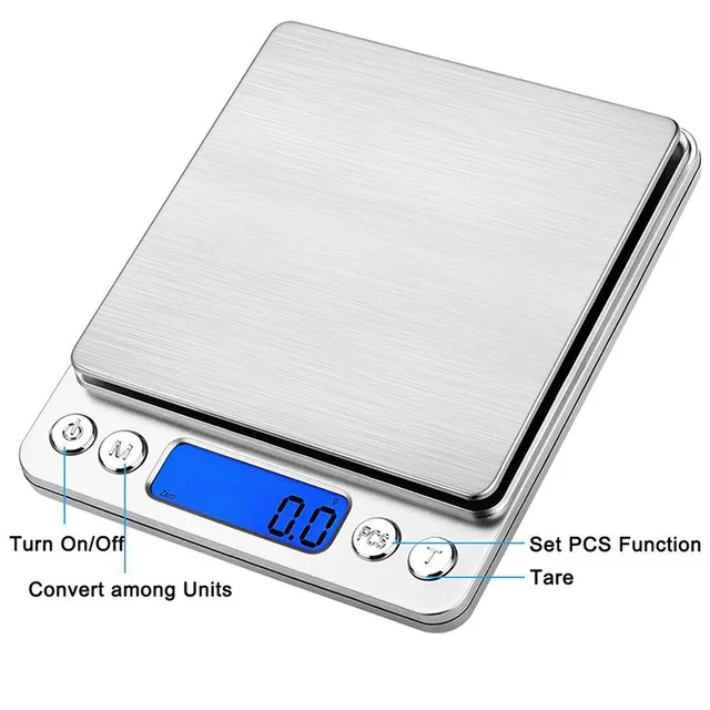 Household Kitchen Scale Electronic Food Scales Measuring Tool Precision LCD Scale Digital Electronic Scales Kitchen Gadgets New 5