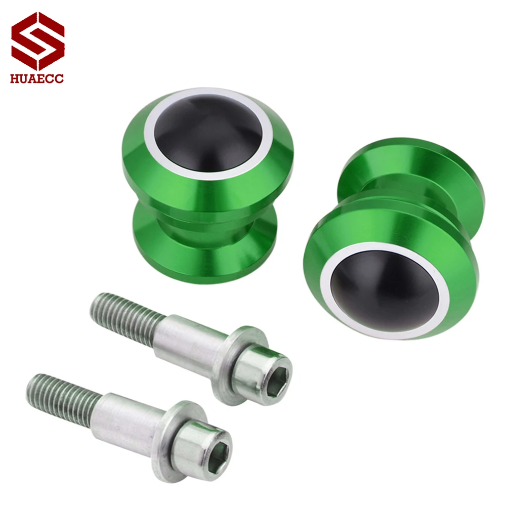 CNC M6 M8 M10 шпульки маятник Слайдеры Катушки стенда винты для Kawasaki Z900 ZX10R ZX6R Z800 Ninja250 ER6