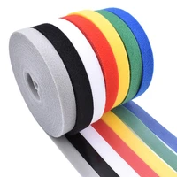 1 5500cm plant strapping nylon ultra thin adhesive cable management with fiber optic bristles cable tie garden tools