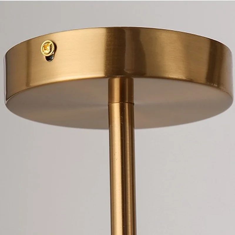 Винтажная Люстра для лестницы круглая Круглая гостевого ресторана стеклянный