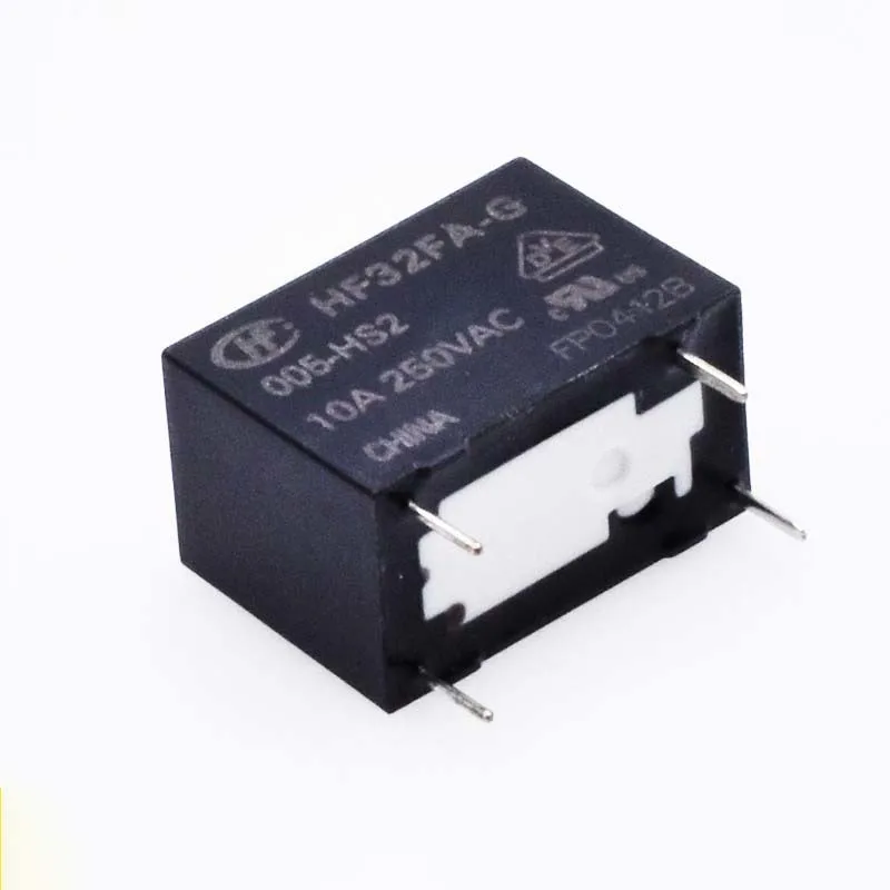 

Нормально открытое четырехконтактное реле Hf32fa-g-005-hs2 / hsl1 / hsl2 5 в 12 В 24 В, 5 шт.