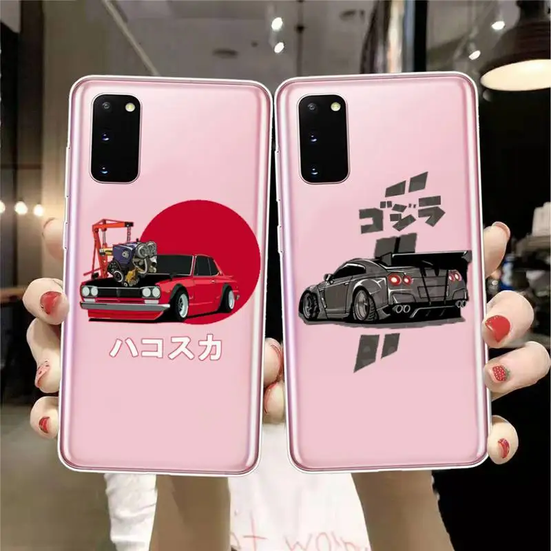

Sports car engine Phone Case Transparent For Samsung Galaxy S Note 8 9 11 20 10 Pro E LITE P Plus A81