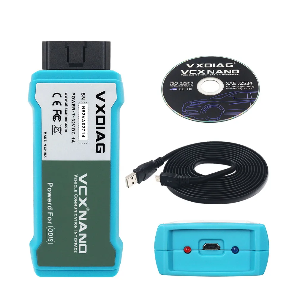 Автомобильный диагностический сканер VXDIAG VCX NANO 6154 для 5.1.6 OBD2 WIFI | Автомобили и