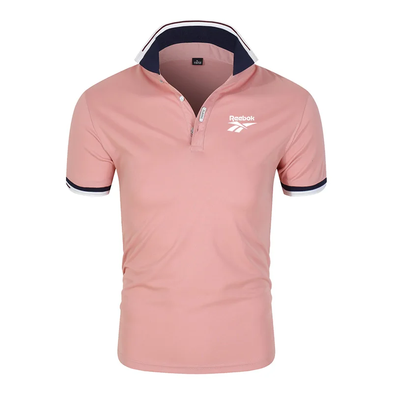 

Brand New Men's Polo Shirt High Quality Men Cotton Short Sleeve Shirt Brands Jerseys Summer Mens Polo Shirts