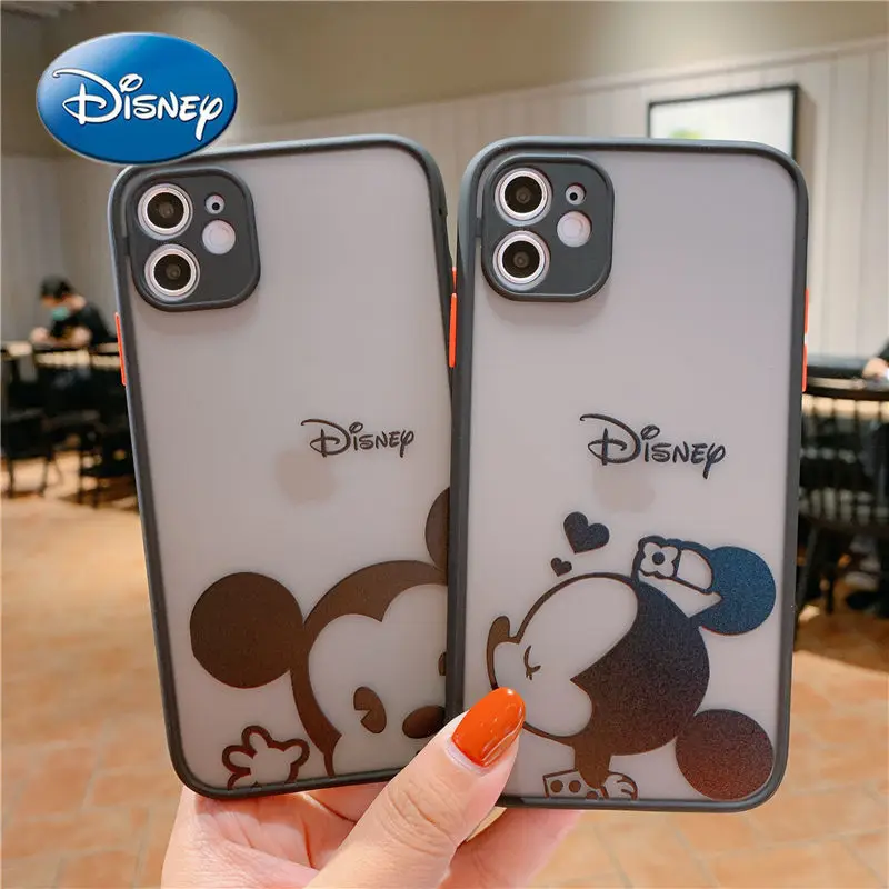 

Disney Phone Case for IPhone 6S/7/8P/X/XR/XS/XSMAX/11/12Pro/12mini Mickey Mouse Minnie Phone Case Cover