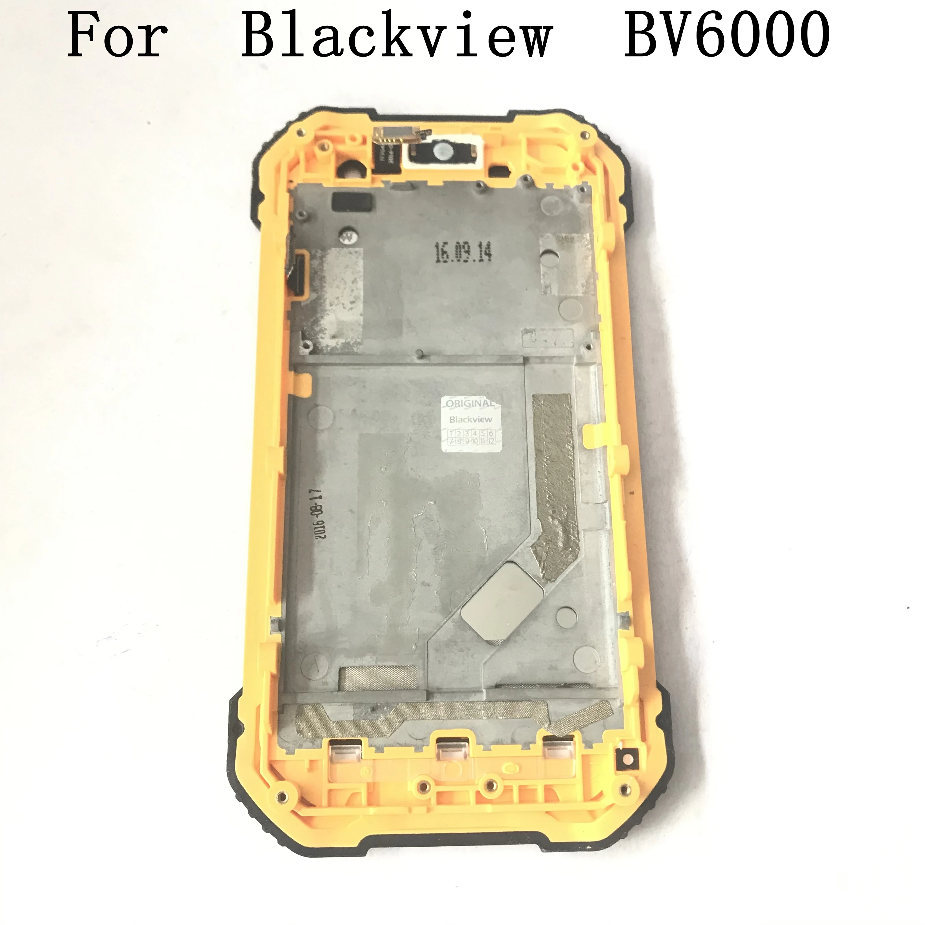 Б/у ЖК-экран+ сенсорный экран+ рамка для Blackview BV6000 4,7 MT6755 восьмиядерный 1280x720