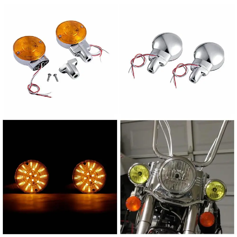 Светодиодные поворотники для мотоцикла вспомогательные лампы дальнего света