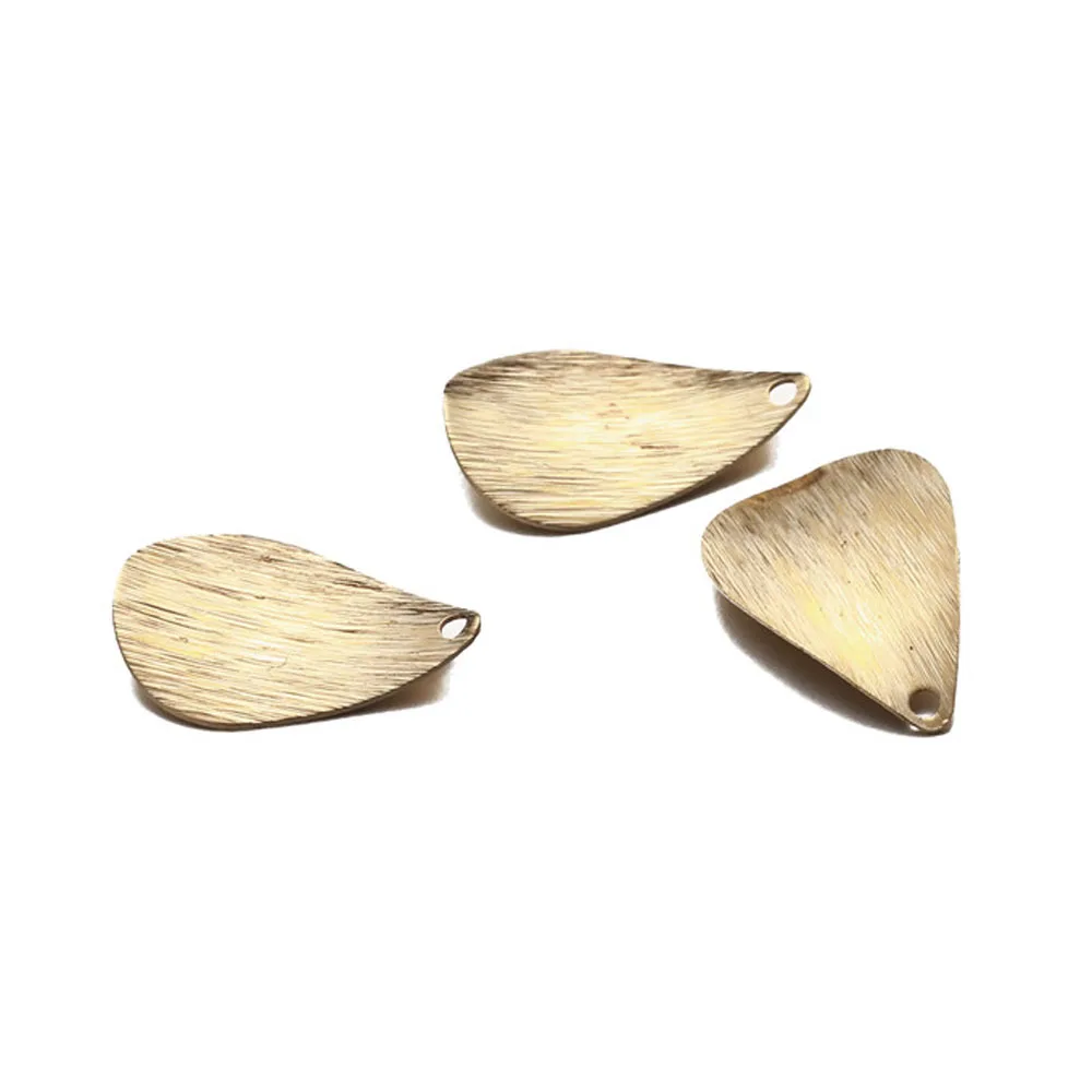 20 шт./лот медные Подвески в форме капли воды подходят Diy браслет ожерелье кулон