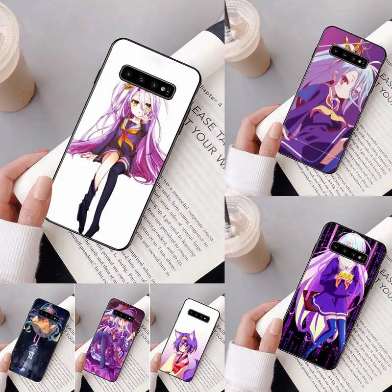 Игры нет жизни аниме мягкий резиновый чехол для мобильного телефона Samsung Galaxy A50 A30