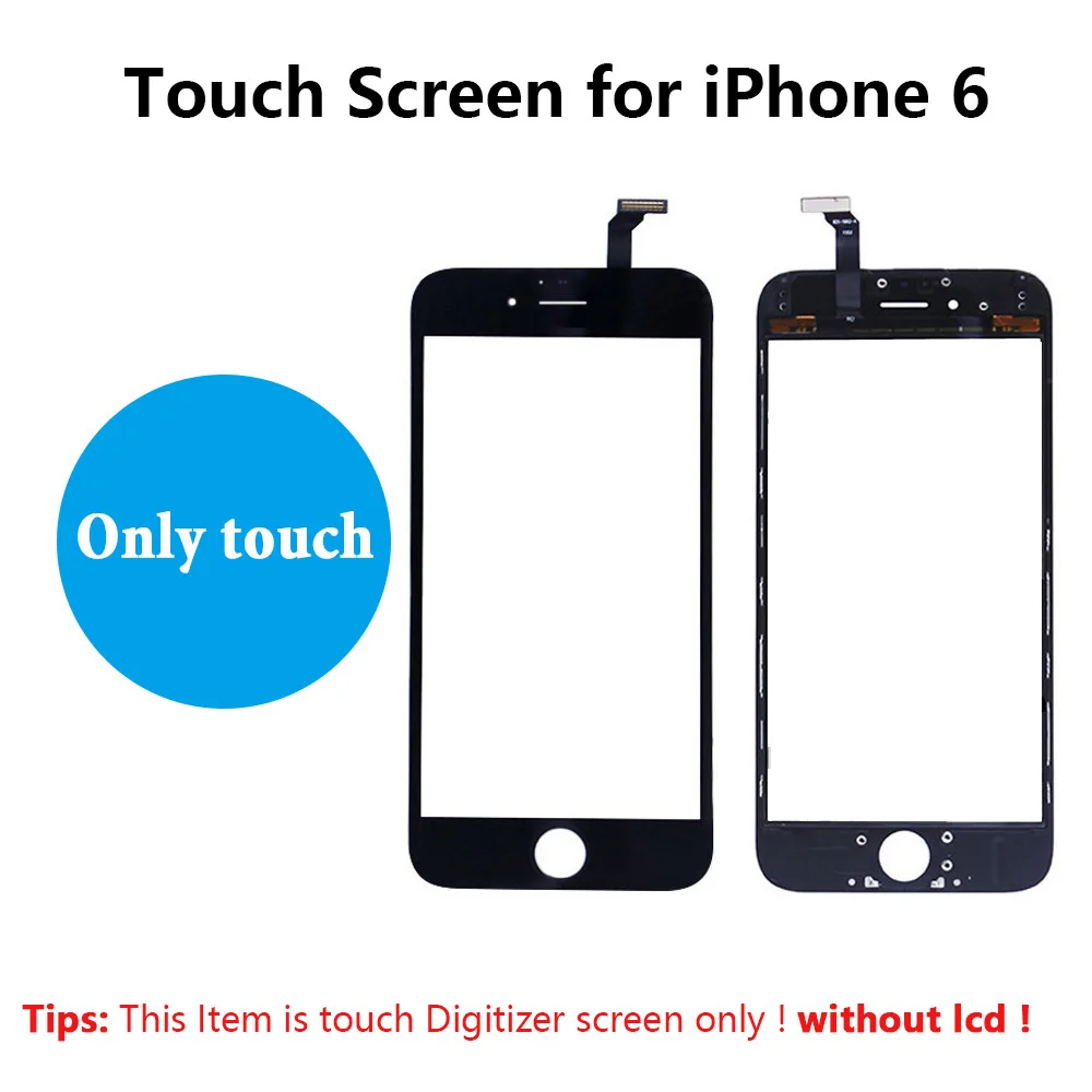 Сенсорный дигитайзер для iPhone 6 6S plus 5 5S 5c se Передняя Сенсорная панель стеклянная