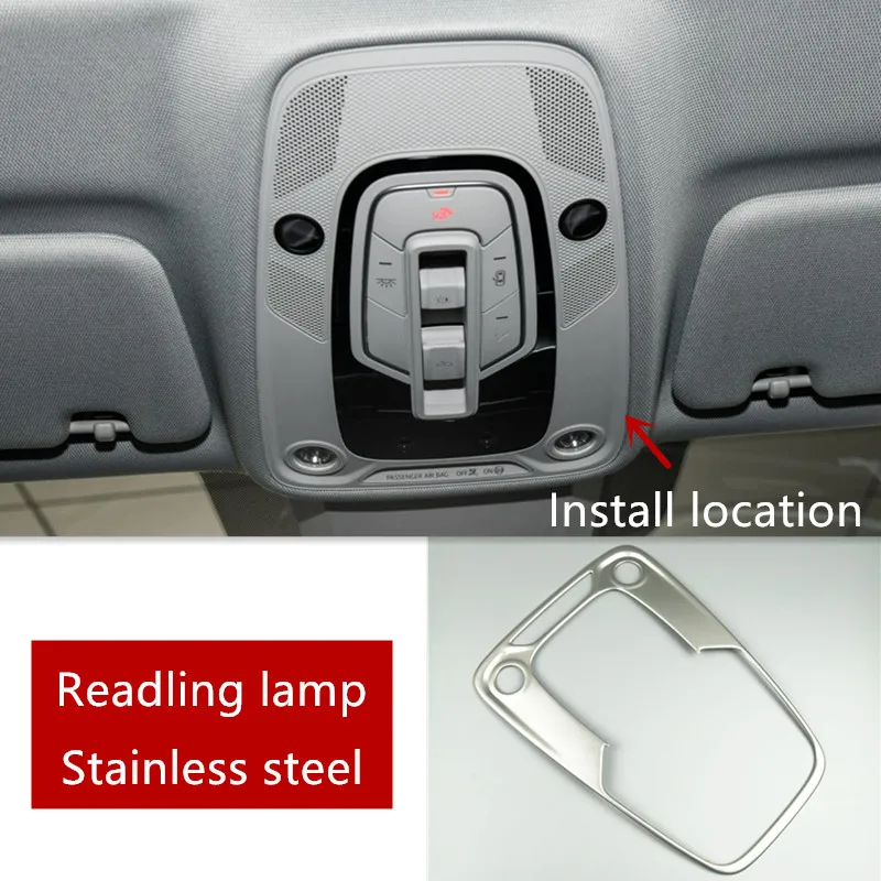 Автомобиль передняя лампа для чтения декоративная рамка обшивка накладка