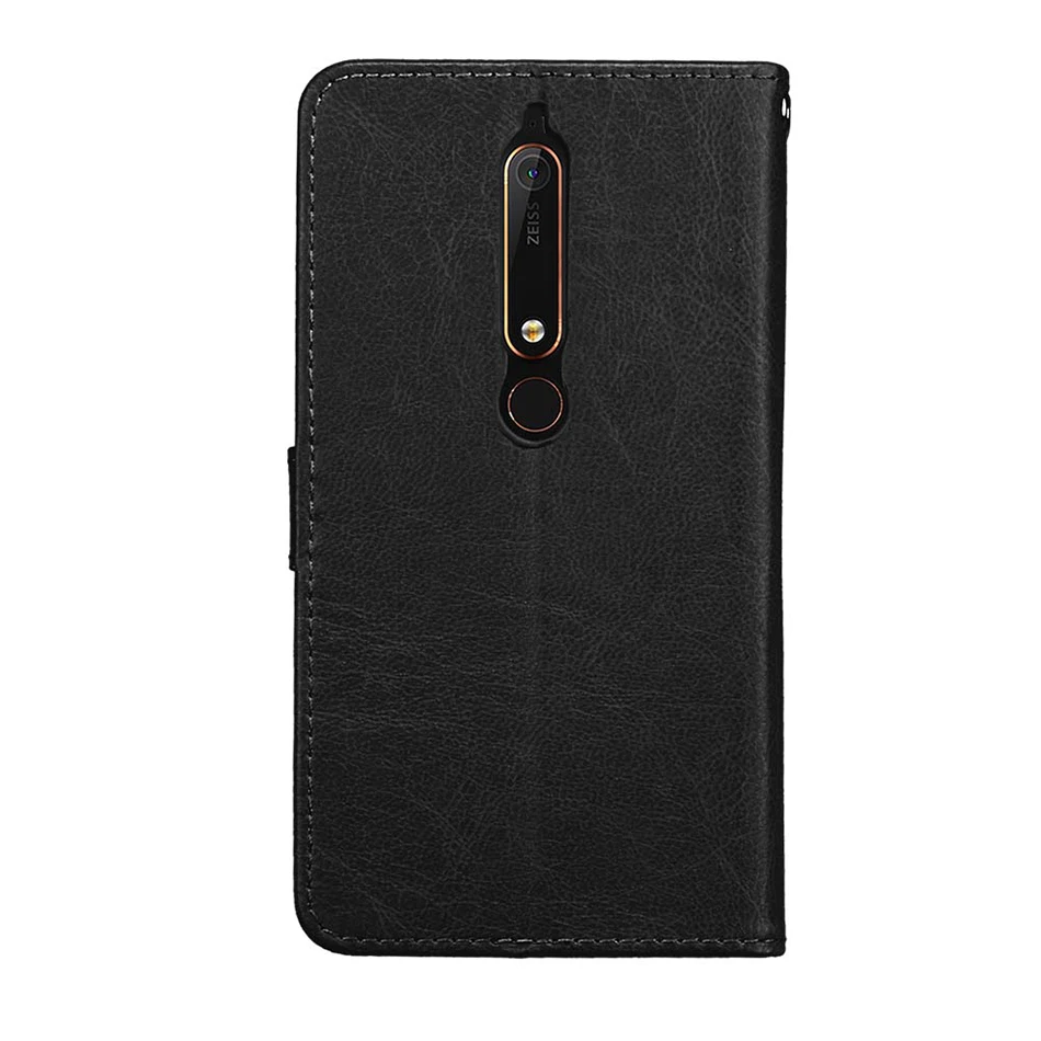 Кожаный чехол бумажник для Nokia 2 4 X5 5 1 Plus 8 Lumia 650 N650 850 телефона магнитный держатель