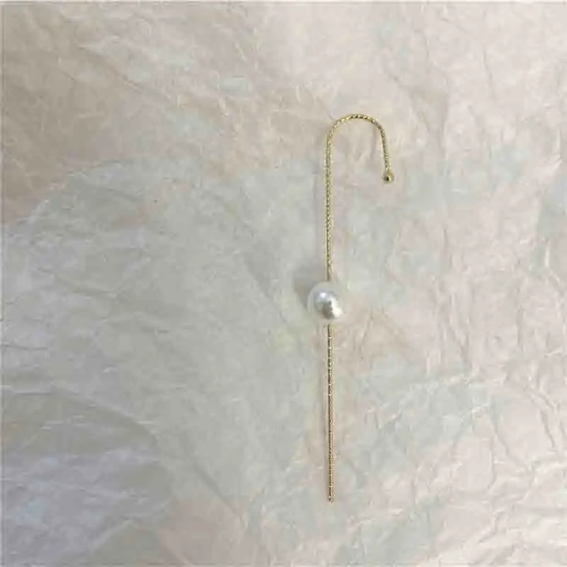 Piercing Earring Crystal Crawler Hook Hip Hop Stud Ear Jewelry Geometric Wrap | Украшения и аксессуары