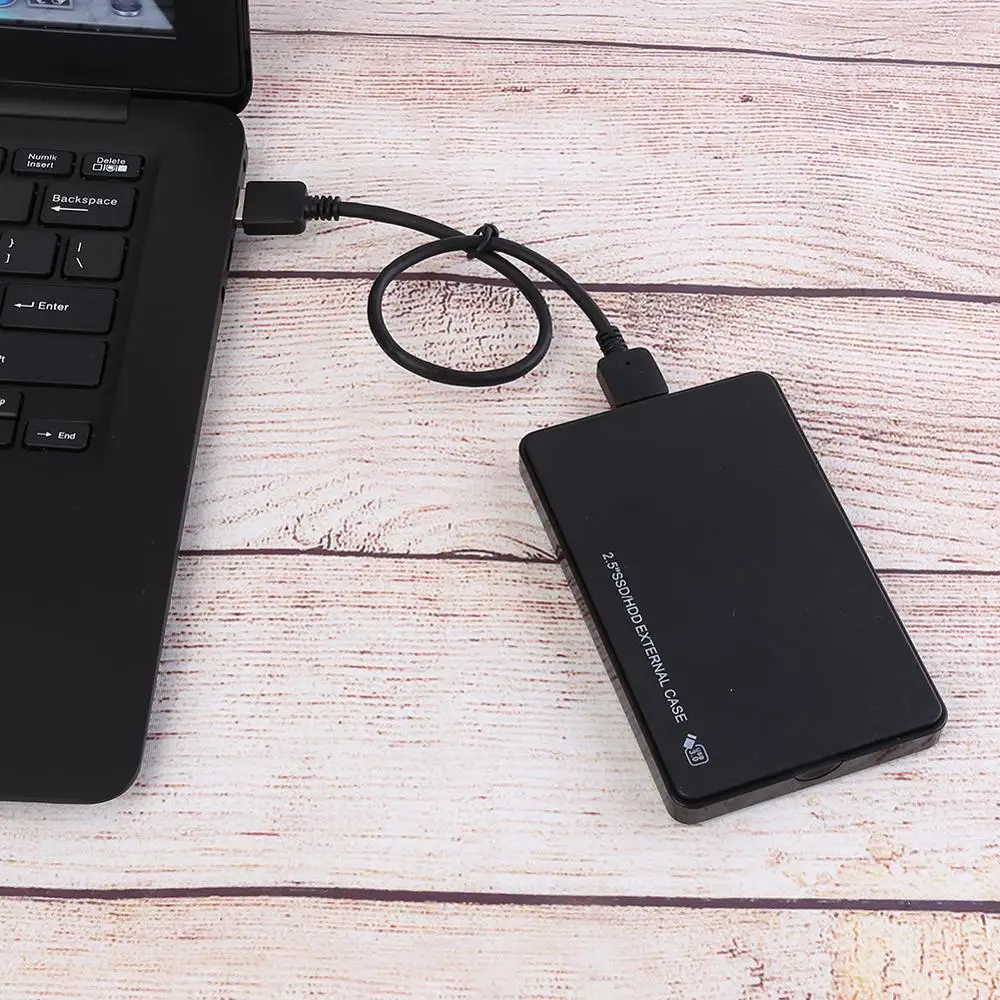 2 5 дюйма HDD SSD чехол SATA к USB 3 0 адаптер Гбит/с Корпус жесткого диска Внешний диск