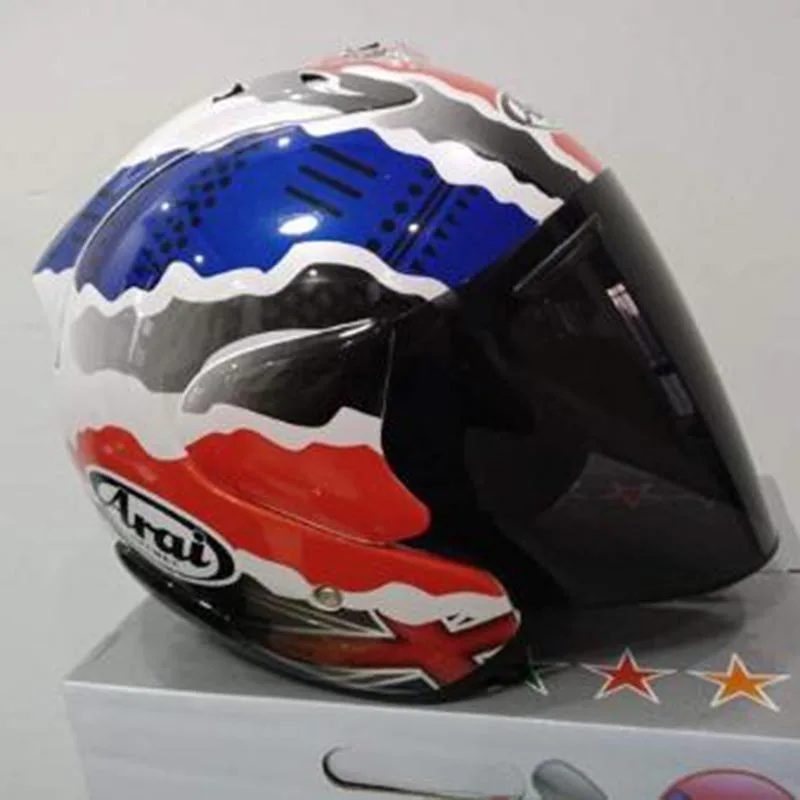 Мотоциклетный полушлем безопасный мотоциклетный гоночный шлем летний сезон |