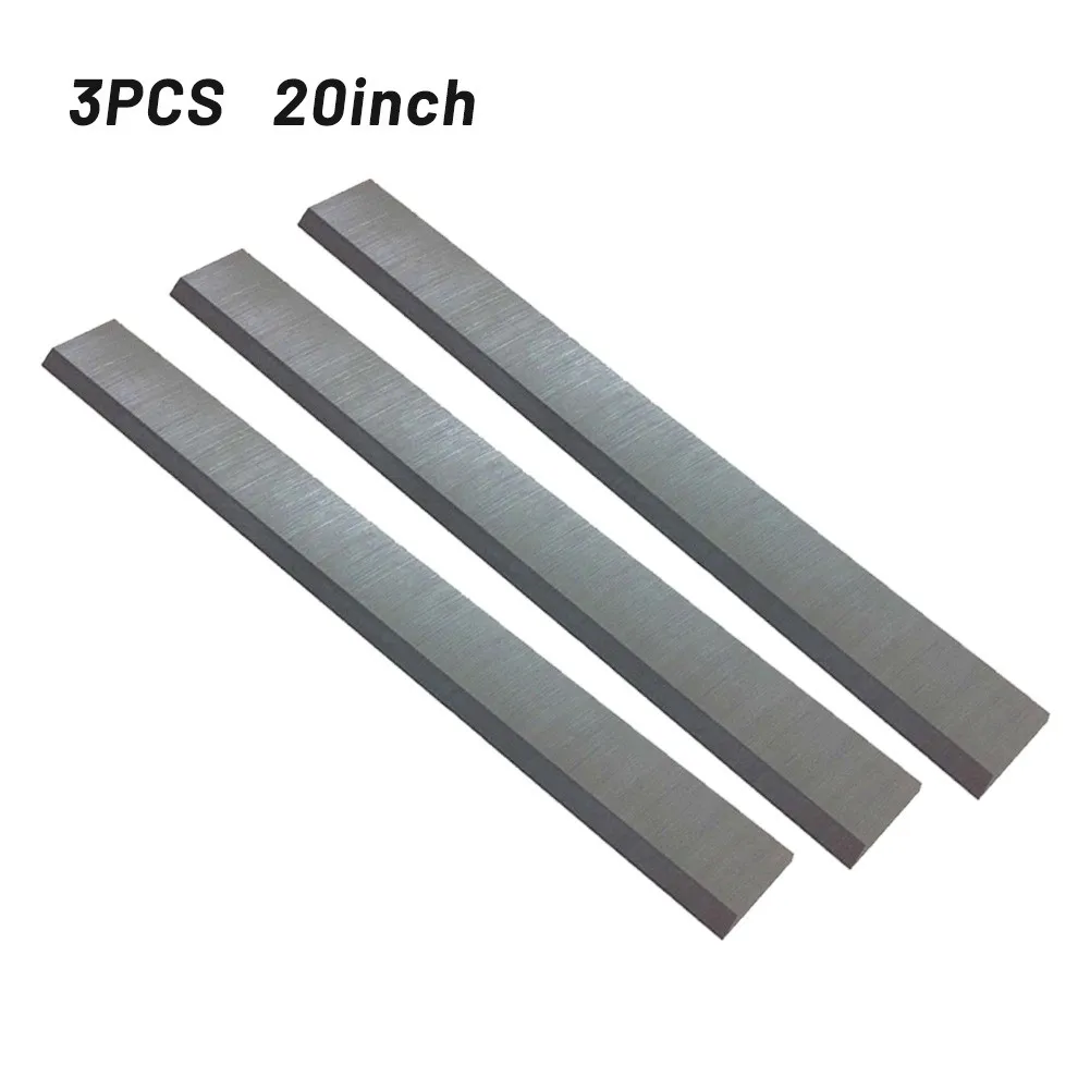 

20 Inch Planer 3Pcs Planer Blades 500*30*3mm Accessories High Speed Steel