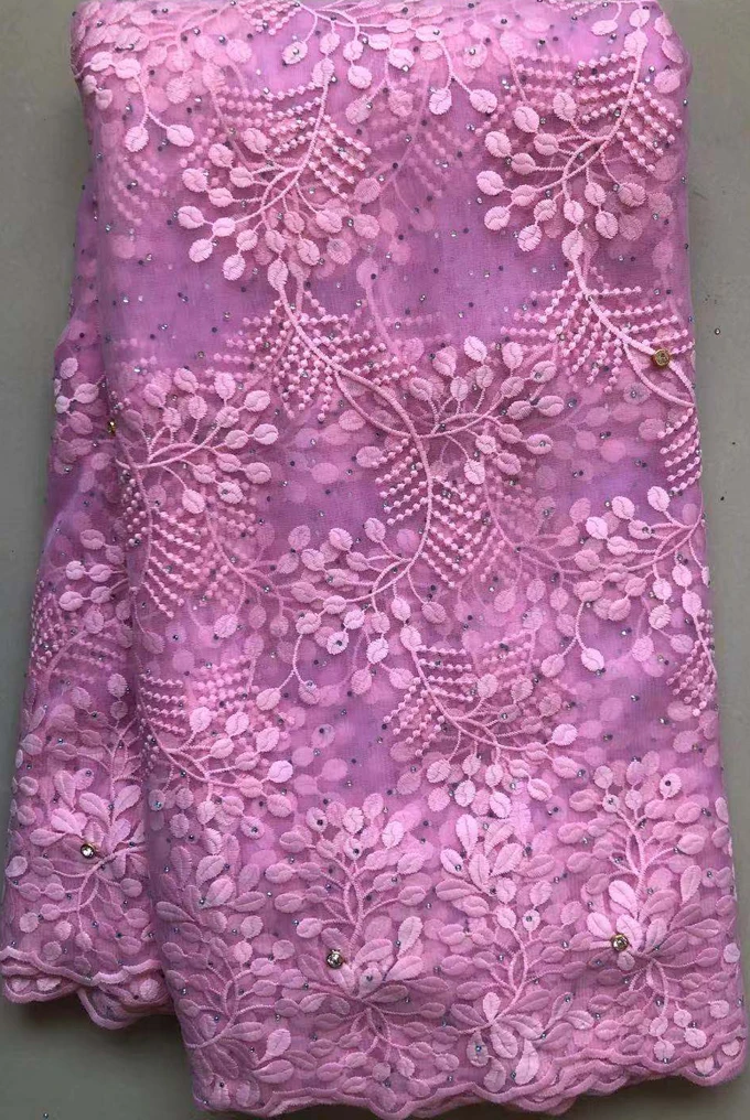 Новейшие французские нигерийские кружева ткани высокого качества тюль