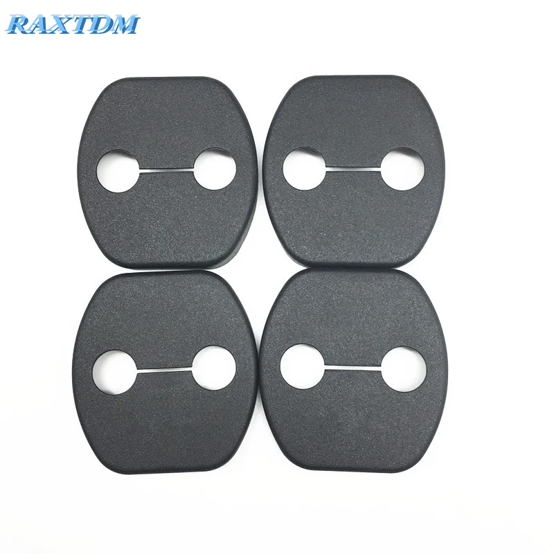 

For Nissan Qashqai Almera Juke Sentra Tiida X-Trail Door lock buckle decorative cover special modified lock cover 4pcs