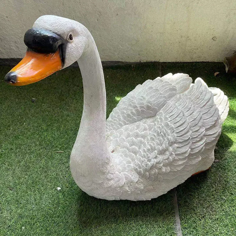 Садовая скульптура для двора искусственное украшение рыбного пруда садовое