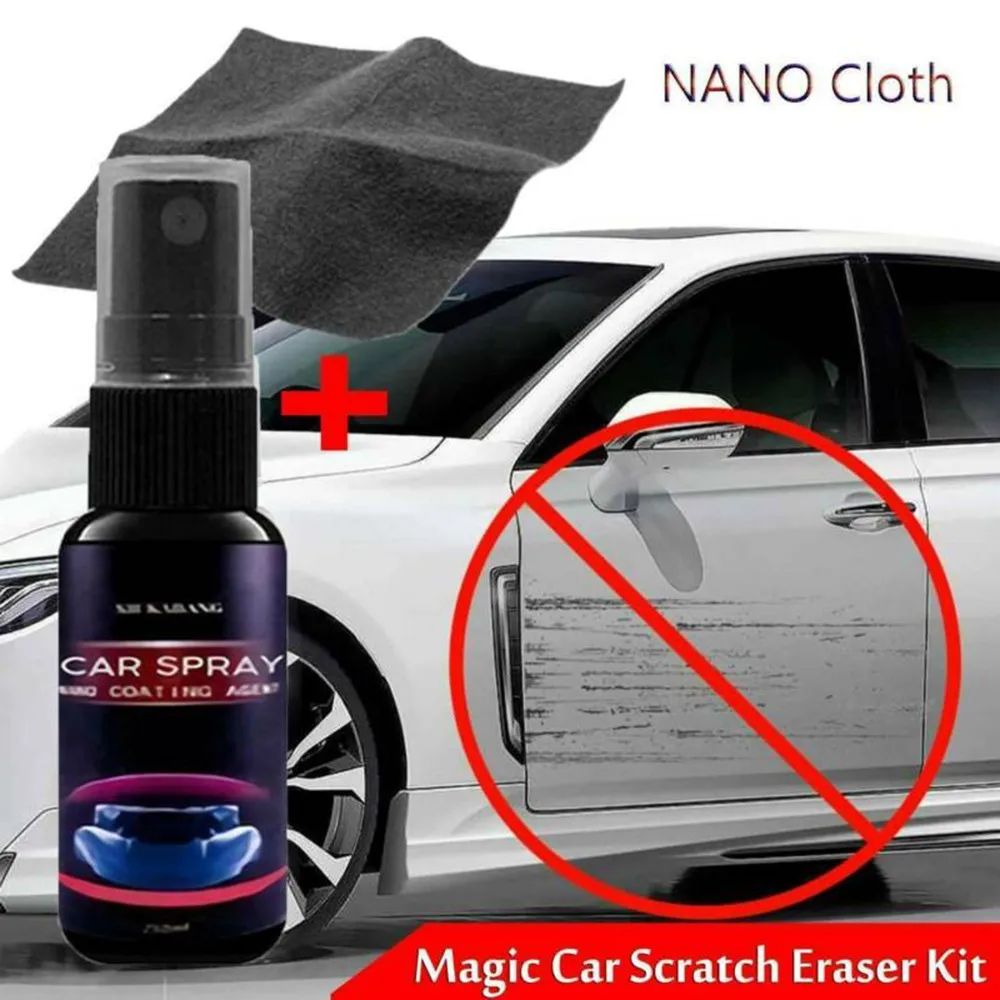 Car Scratch Repair Spray Remover Cloth Nano Repairing | Автомобили и мотоциклы