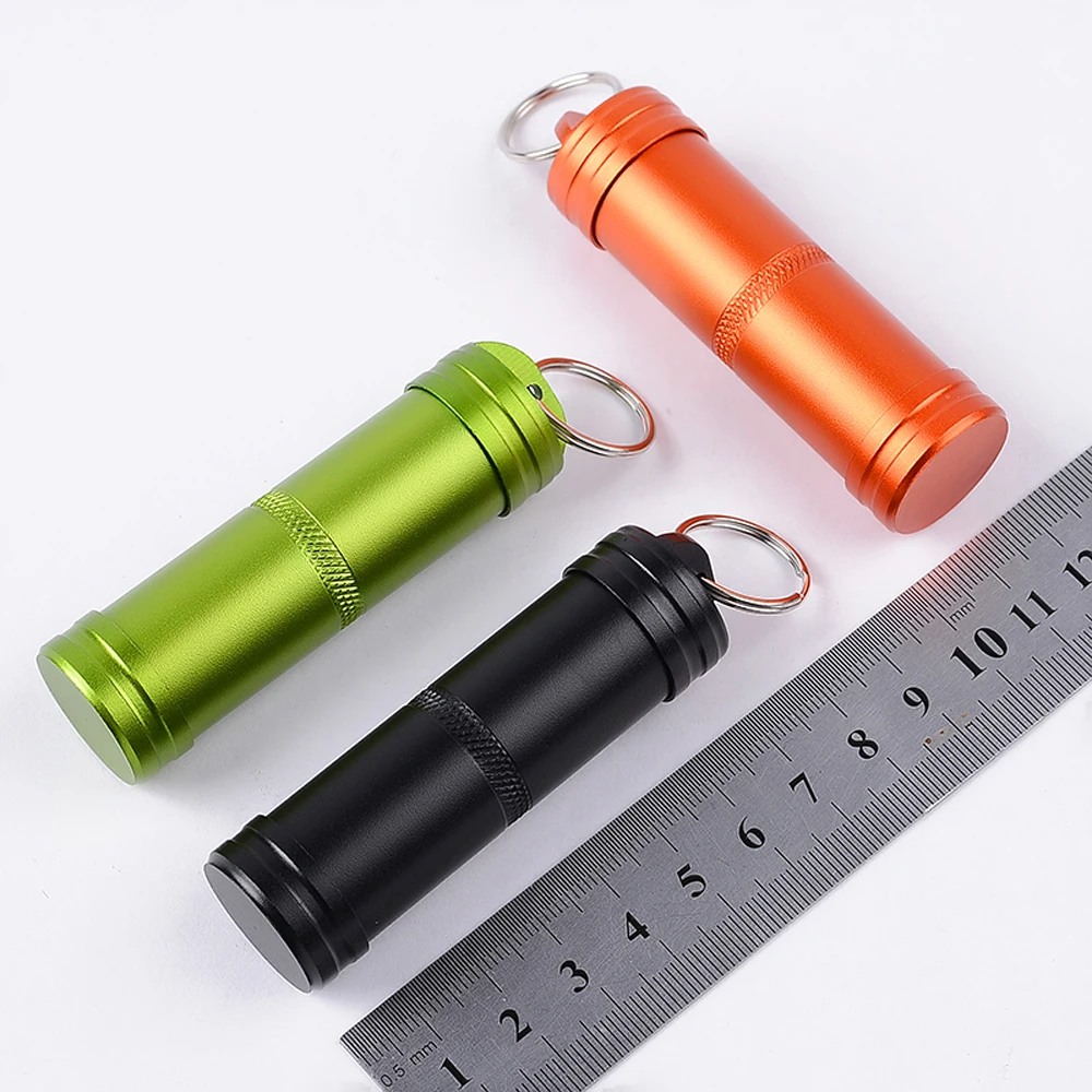 Металлическая Водонепроницаемая бутылка для таблеток с ЧПУ первой