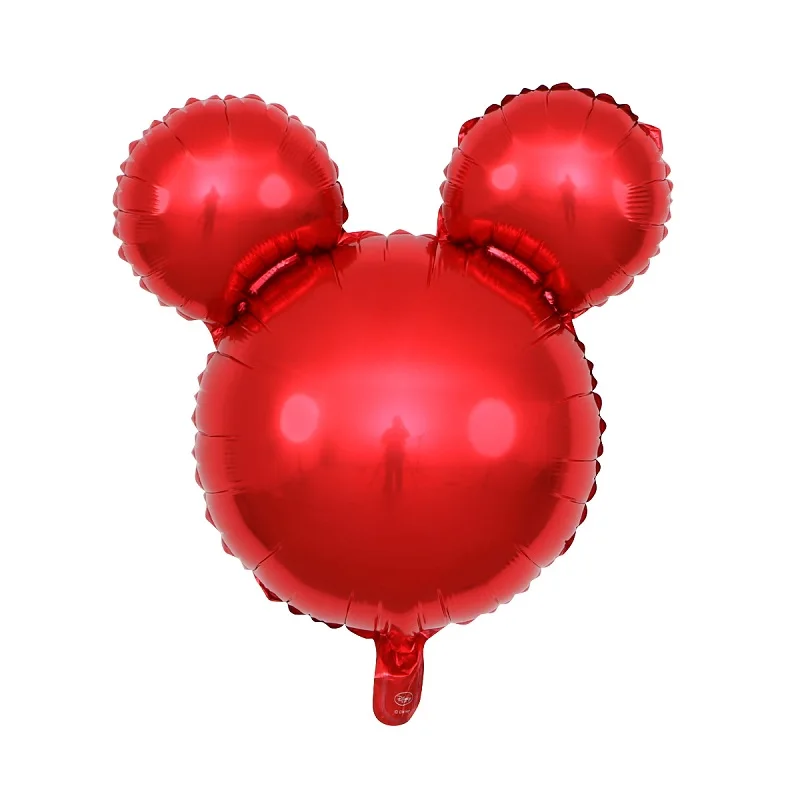 13 2 шт. 24 дюйма Микки Алюминий Фольга надувные шары Mickey Minnie головка гелий Globos Baby Shower на тему дня рождения вечерние декоративный воздушный шар - Цвет: 13