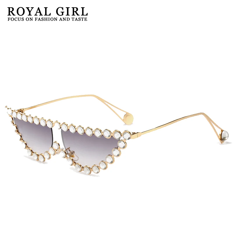 Королевский Девушка роскошные солнцезащитные очки для женщин 2020 новые модные
